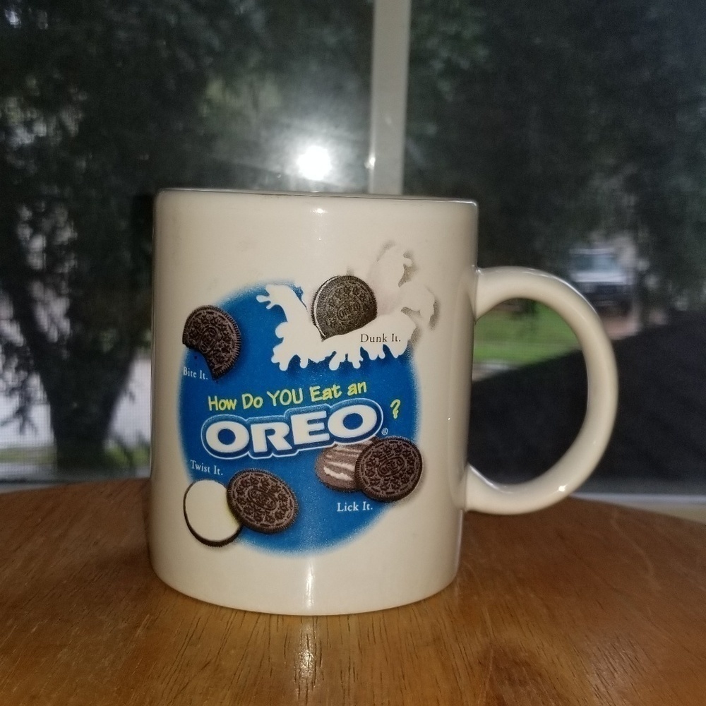 Oreo coffee mug